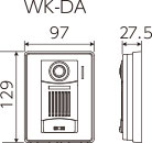 【廃番】カメラ付玄関子機 WK-DA
