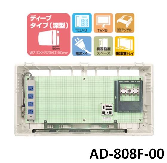 アバニアクト 情報盤 ディープタイプ(深型)AD-808F-00 因幡電機産業
