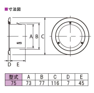 力王 ステンクーラーキャップ STC75 ヘアーラインクリア仕上げ ～