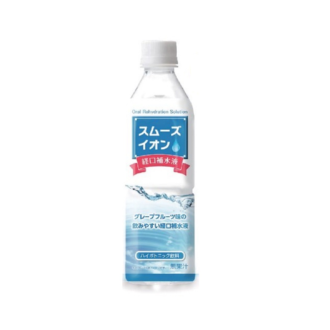 スムーズイオン経口補水液 グレープフルーツ味 500ml(24本)
