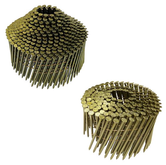 匠力 ワイヤー連結釘（山巻・平巻）スクリュー WNG2150～