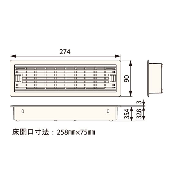【完売御礼】ルームガラリ YV-7530-NL