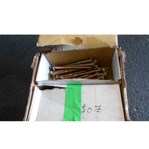 お買い得【数量限定26本】コーチスクリューボルト頭21 12×180クロメート