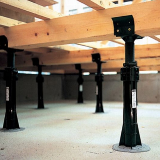 【完売御礼】ゆかづか 大引受 樹脂タイプ（90角~105角兼用型） YS-3044A 30本/ケース