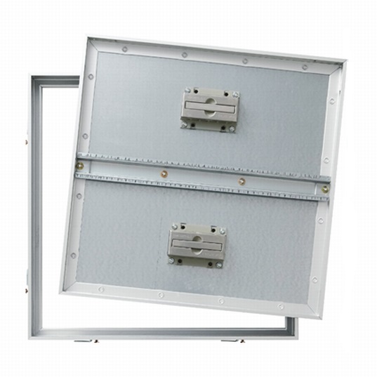 アンダ-ハッチ（アルミ枠H40タイプ・モルタル専用） 4NA＃2B（鍵無）K4NA＃2B（鍵付） 300角・ 450角・600角（受注生産品記載商品の納期は約２週間となります）