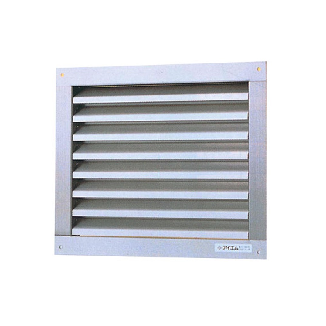 換気製品 102型SUS 水切無しガラリ 150×200/150×300/200×250/250×300/300×350/200×400