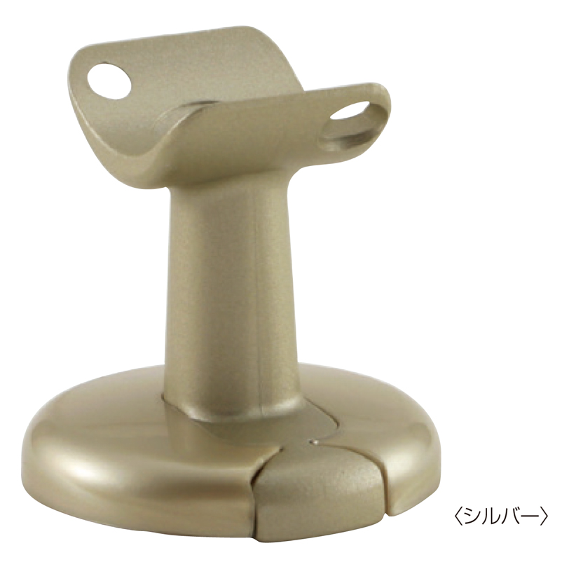 35φ・32φ兼用脱着式直半受ブラケット（カバー式）　D-262