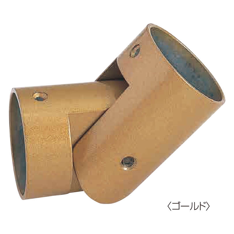 35φ丸棒コーナー金具 D-114