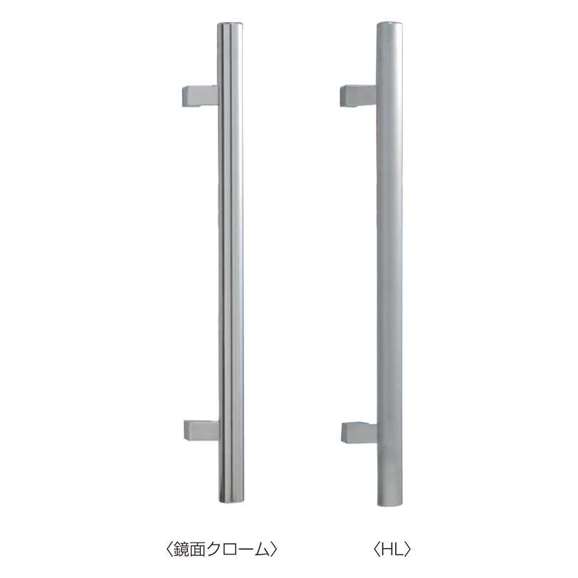 ステンレス 丸棒ドアーハンドル(T型) ST-1000