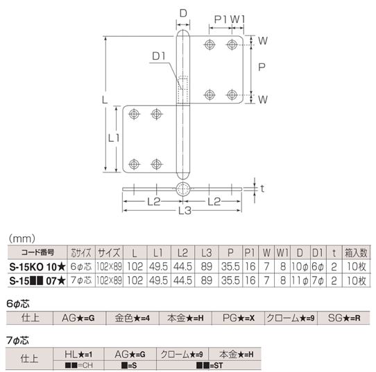 ステンレス ラウンド'22-2(両面皿) S-15