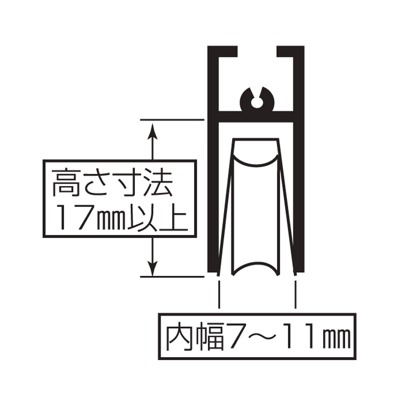 サッシ用取替戸車 M7(A)(C)013型