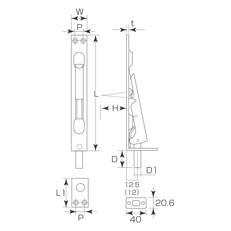 ステンレス フランス落 S-290