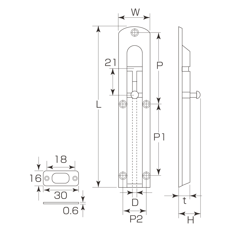 ステンレス 丸落 S-270(HL) S-335(金色)