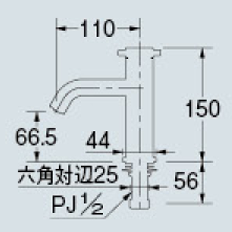 【廃番商品】立水栓 716-250-13