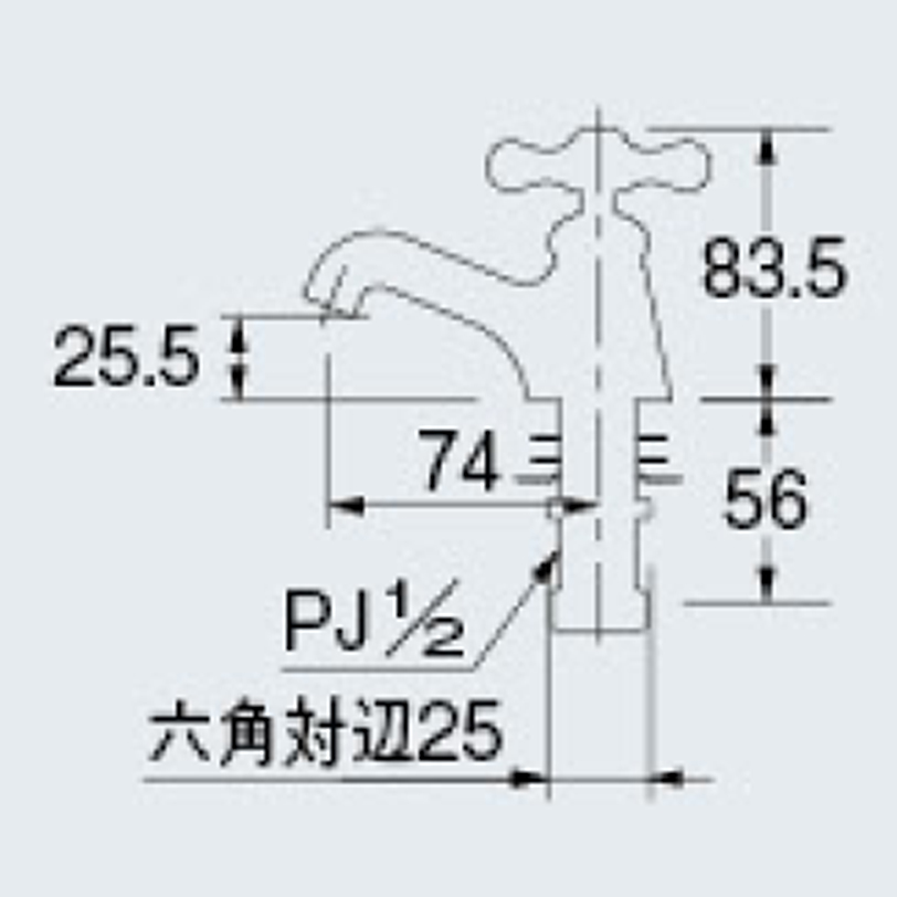 立水栓 700-014-13