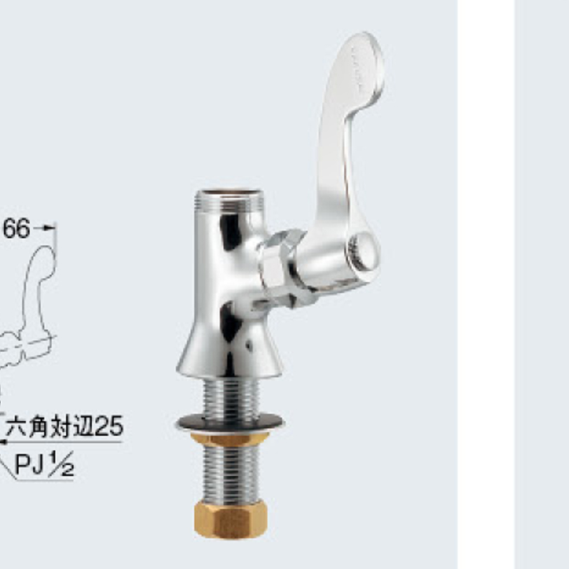 厨房用立形自在水栓本体 700-797-13QR カクダイ 業務用建材・建築資材の通販サイト【ソニテック】