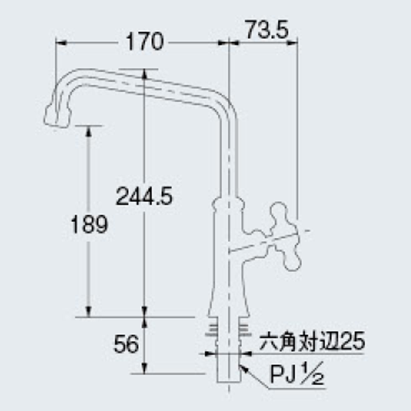 【廃番商品】カラ-泡沫立形自在水栓（マットブラック） 700-762-13