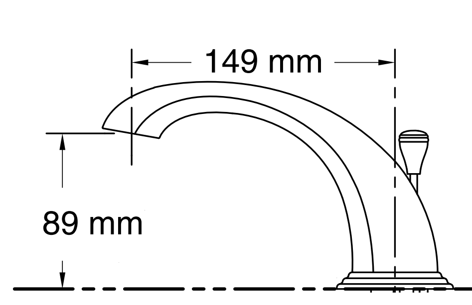 KOHLER デボンシャー 2ハンドルワイドスプレッド 洗面用水栓 K-394-4-PB 吐水D162XH86 バイブラントポリッシュドブラス