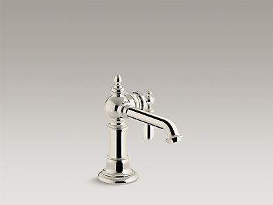 KOHLER アーティファクツ シングルレバー 洗面用水栓 K-72762-9M-SN 吐水D144XH97 バイブラントポリッシュドニッケル