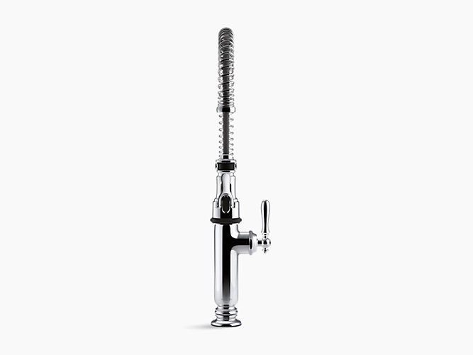 KOHLER トゥールナン シングルレバー キッチン水栓 K-77515-CP 吐水D254XH241 ポリッシュドクローム