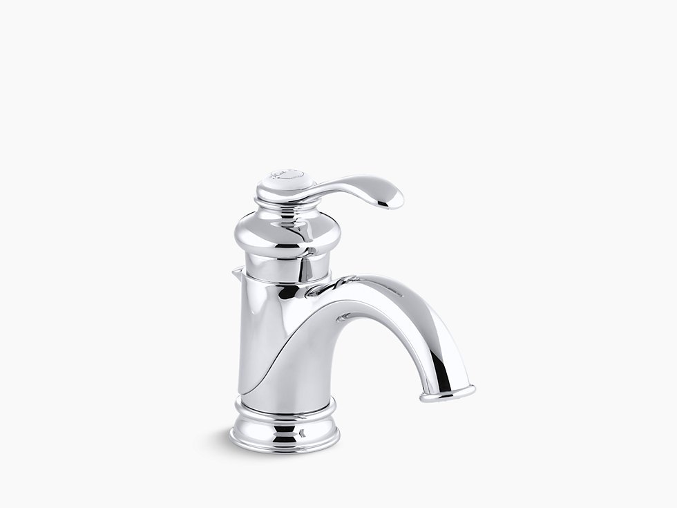 KOHLER フェアファックス シングルレバー 洗面水栓 K-8657T-B-CP 吐水D127XH54 ポリッシュドクローム