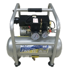 【廃番商品】静音オイルレスコンプレッサー10L EWS-10