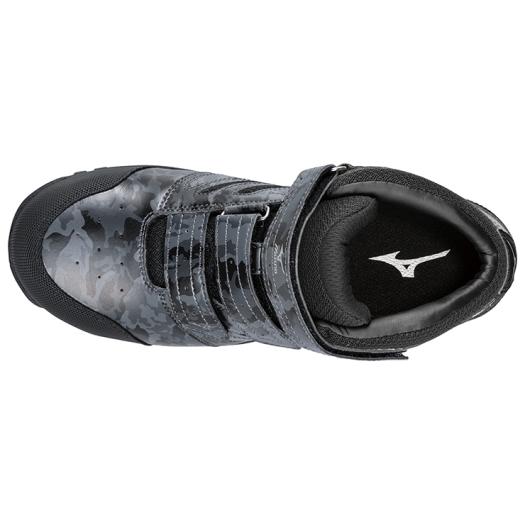 安全靴ワークシューズ オールマィティLS ミッドカット C1GA180209（ベルト） ダークグレー×ブラック　サイズ24.5~28.0、29.0（EEE）