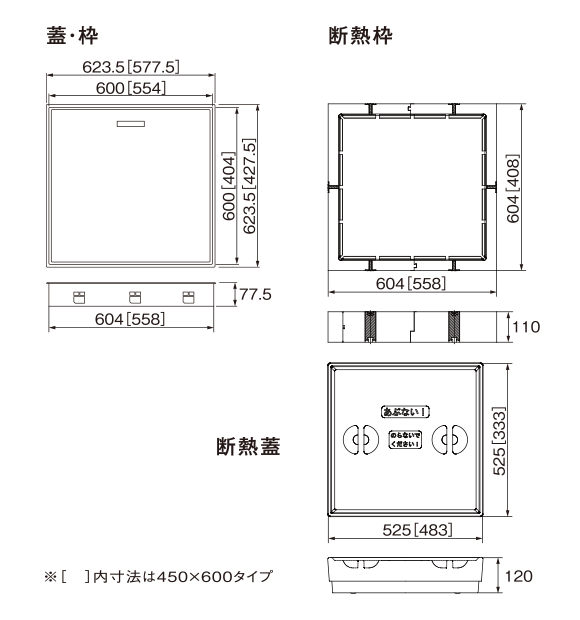 高気密型床下点検口 SPF-R45S-BC2 450×600(シート貼り完成品) 城東テクノ 業務用建材・建築資材の通販サイト【ソニテック】