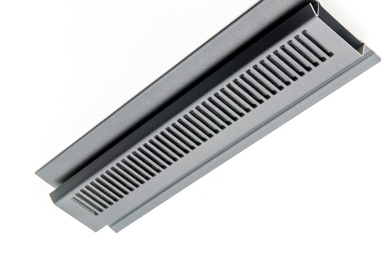 鋼板製軒天換気材 （壁際タイプ）非防火 FV-N0618KF-L27(2730mm) 適応軒天4・5・6mm