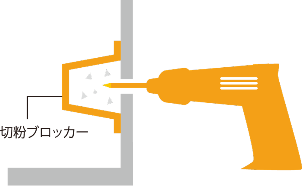 切粉ブロッカー SKB-055110 JAPPY 業務用建材・建築資材の通販サイト【ソニテック】