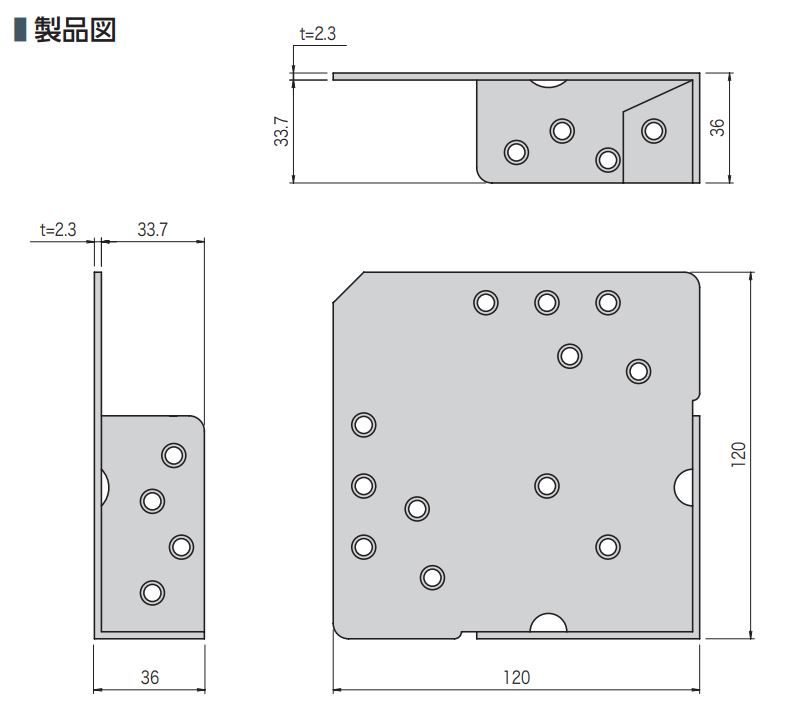 ニュー皿ビス筋かいボックス(壁倍率2倍) S-NB・S-NBG カナイ 業務用建材・建築資材の通販サイト【ソニテック】