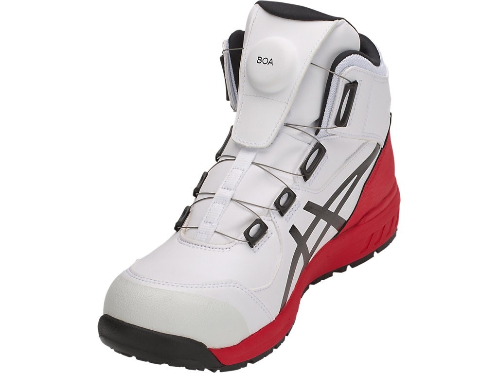 安全靴 ウィンジョブ CP304 Boa 1271A030 100 ホワイト×ブラック