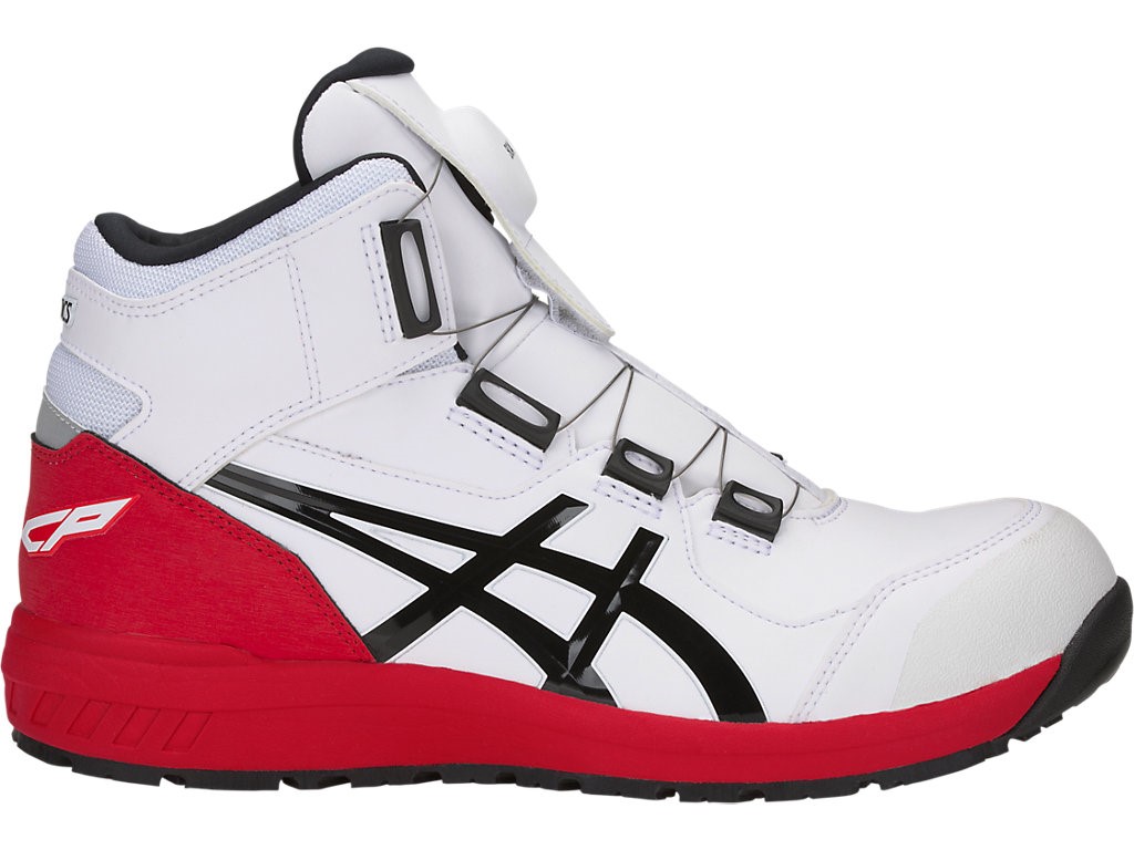 安全靴 ウィンジョブ CP304 Boa 1271A030 100 ホワイト×ブラック