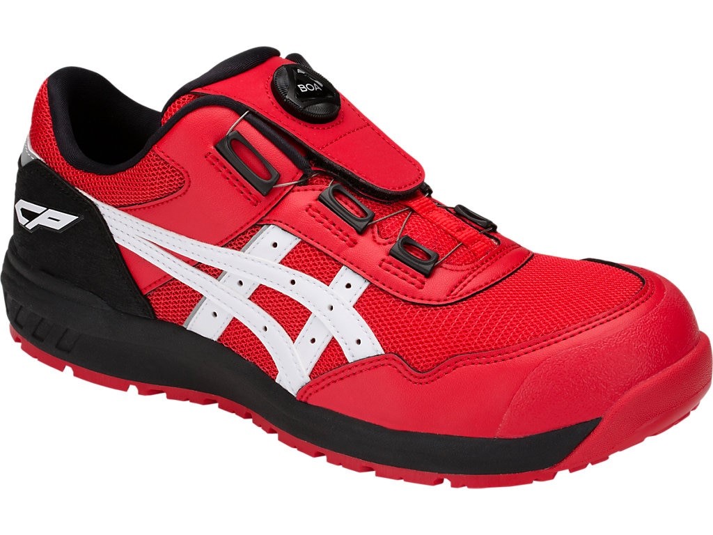 作業用靴 ウィンジョブ CP209 Boa 1271A029 602 クラシックレッド×ホワイト　サイズ:22.5~30.0cm ウイズ:ワイド(3E相当)