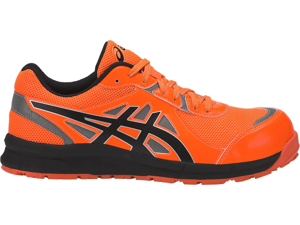 作業用靴 ウィンジョブ CP206 Hi-Vis 1271A006 800 ショッキングオレンジ×ブラック