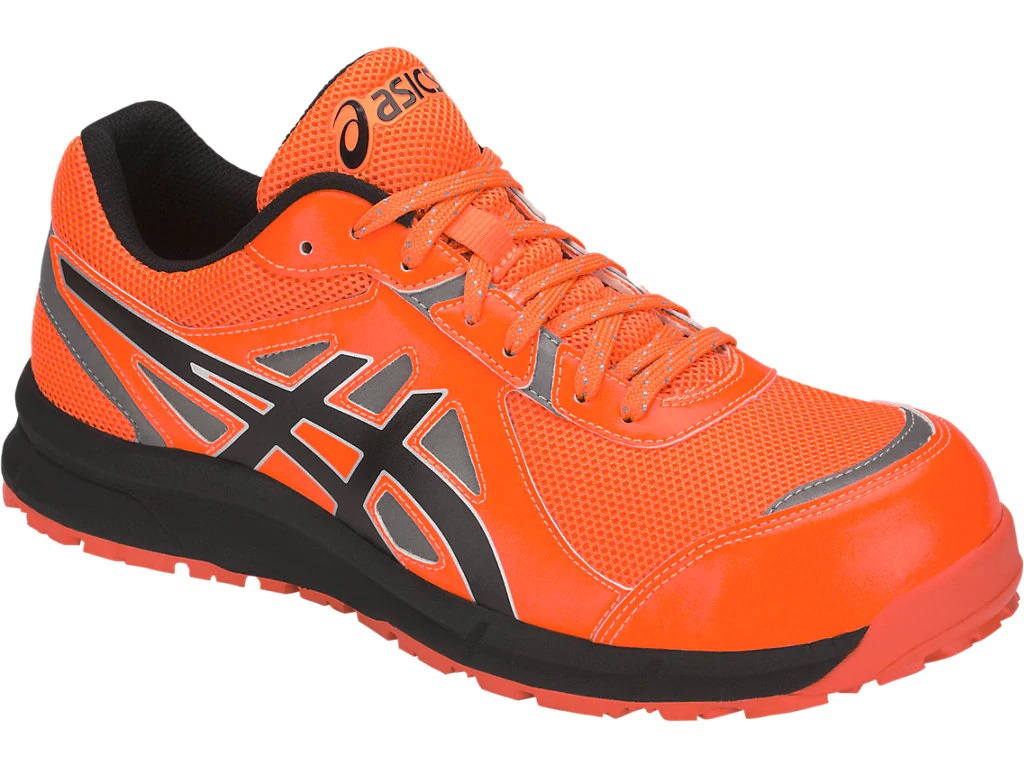 作業用靴 ウィンジョブ CP206 Hi-Vis 1271A006 800 ショッキングオレンジ×ブラック