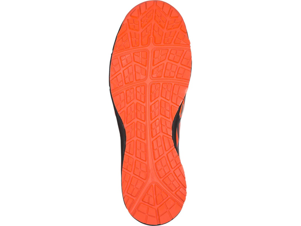 作業用靴 ウィンジョブ CP206 Hi-Vis 1271A006 800 ショッキングオレンジ×ブラック