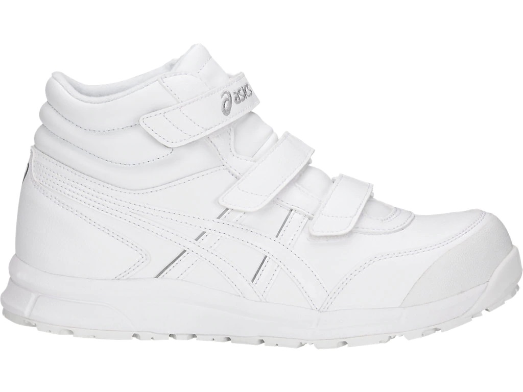 作業用靴 ウィンジョブ CP302 FCP302 0100 ホワイト×ホワイト　サイズ:22.5~30.0cm ウイズ:ワイド(3E相当)