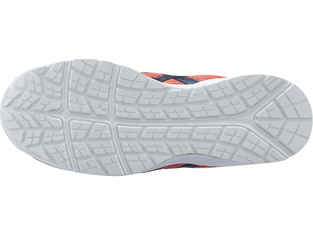 作業用靴 ウィンジョブ CP203 FCP203 0649 チェリートマト×インディゴブルー