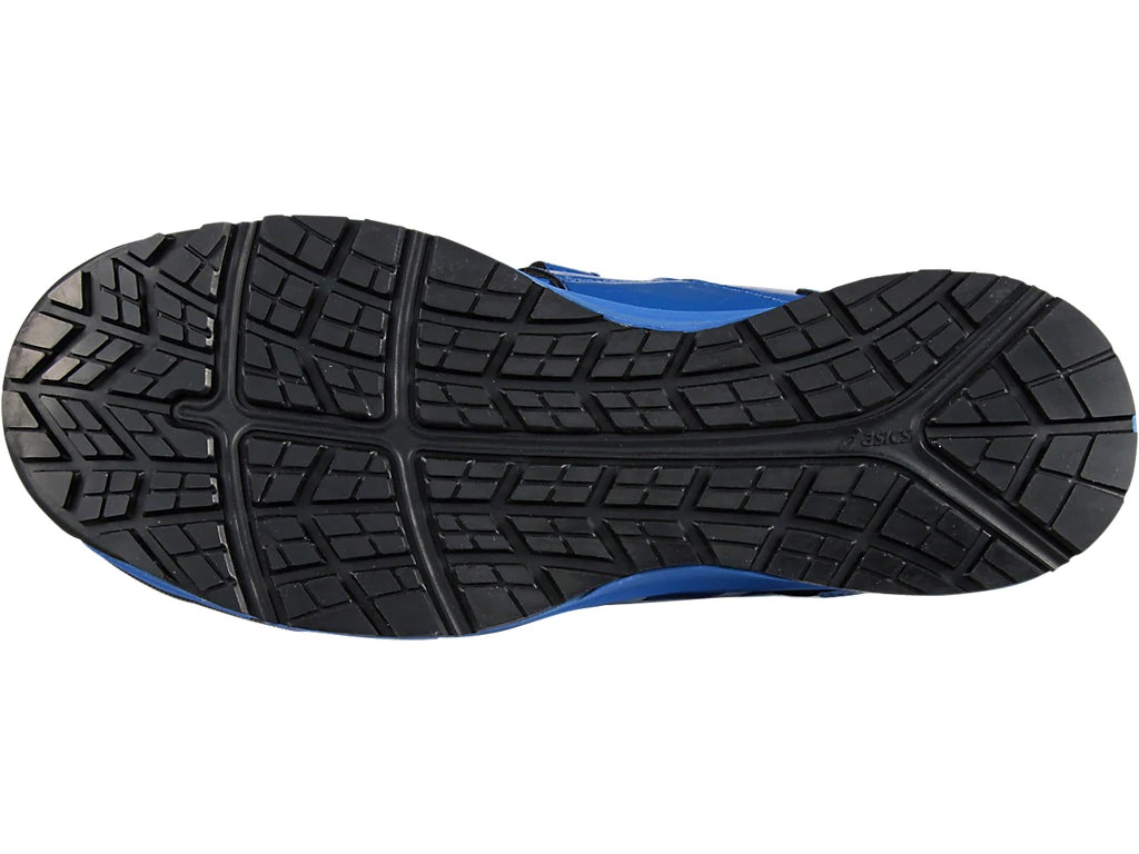 作業用靴 ウィンジョブ CP102 FCP102 4201 ブルー×ホワイト