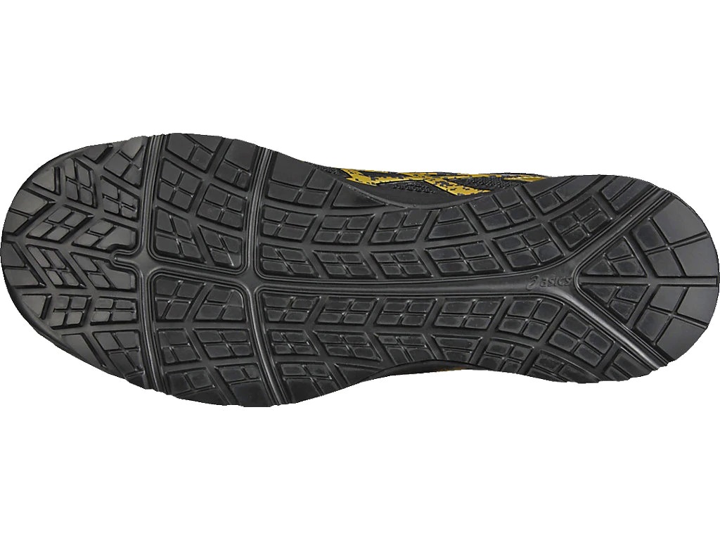 安全靴 ウィンジョブ CP104 FCP104 9094 ブラック×ゴールド