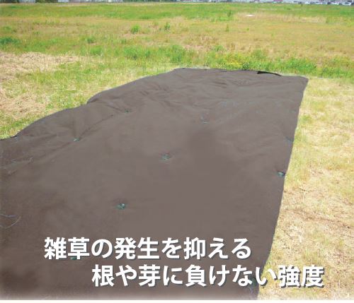 超強力防草シートストロングマット 茶 厚さ約3mm 業務用建材 建築資材の通販サイト ソニテック 超強力防草シートストロングマット 茶 厚さ約3mm 業務用建材 建築資材の通販サイト ソニテック