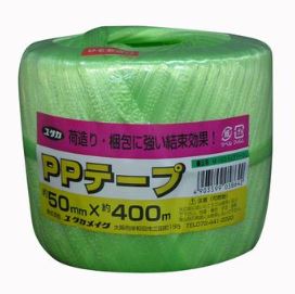 PPテープ玉巻50×400m ホワイト