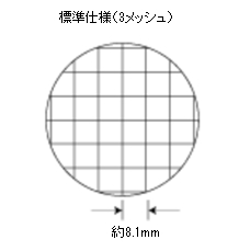 新・深型フードGシリーズ GFX-GSN(75/100/125/150/175/200φ) 金網付 3M 薄型 ガラリ型 下部開閉タイプ