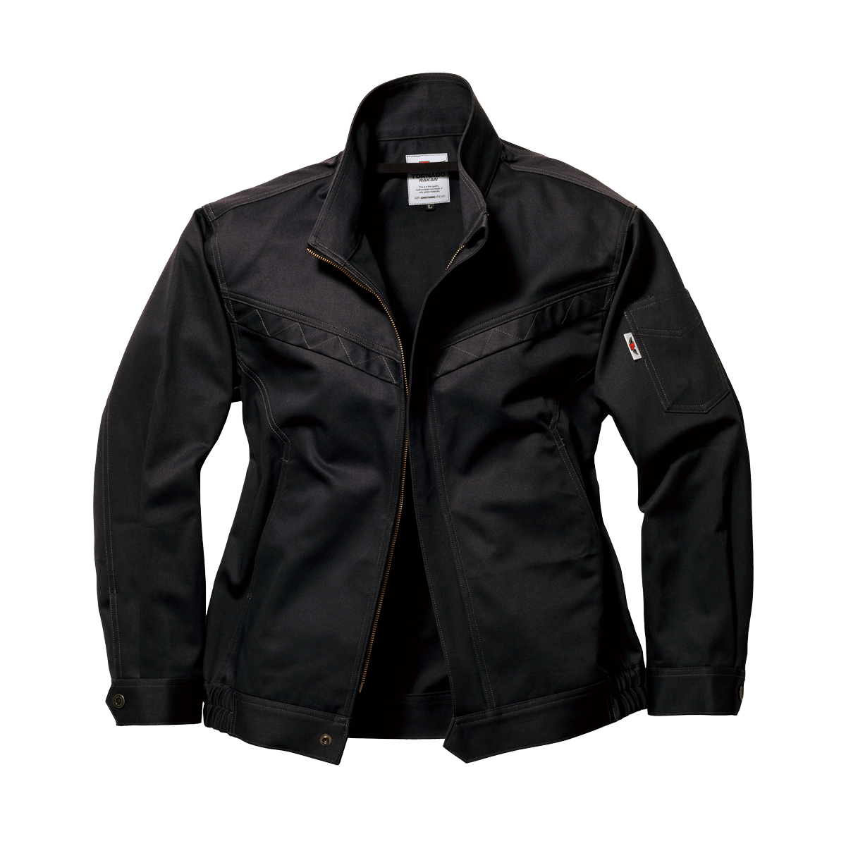 TR(トルネードラカン)冷却服 長袖ブルゾンTR5161-54-M～5L シックブラウン