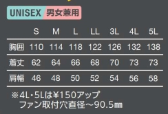 TR(トルネードラカン)冷却服 ベストTR1291-301-S～5L カモホワイト