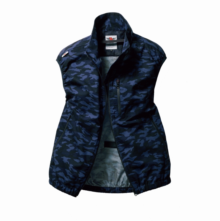 TR(トルネードラカン)冷却服 ベストTR1291-221-S～5L カモネイビー