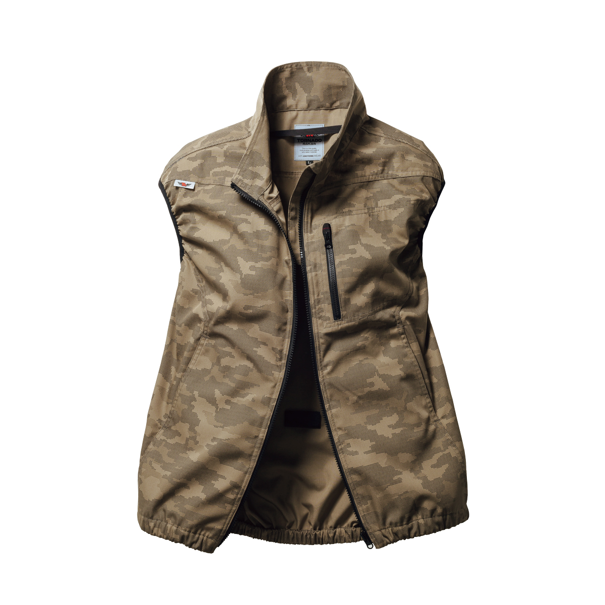 TR(トルネードラカン)冷却服 ベストTR3191-441-M~5L カモカーキー