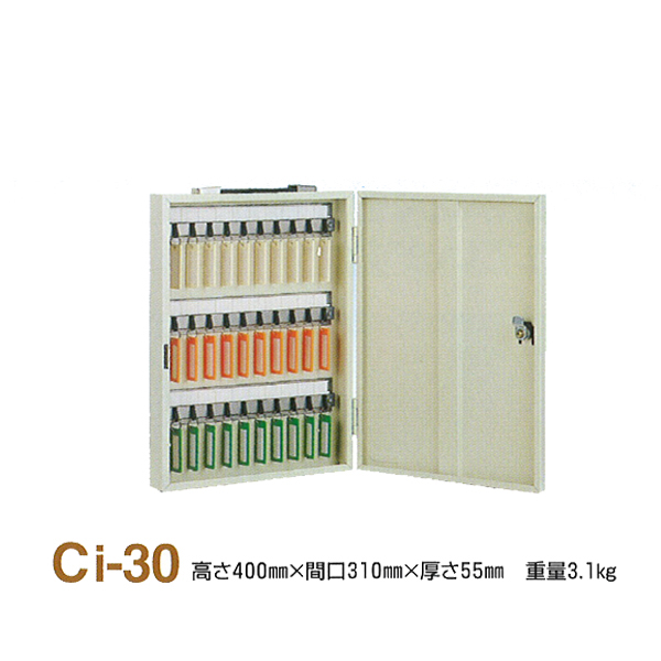 Ciタイプ携帯・壁掛兼用キーボックスCi-30(30個用)