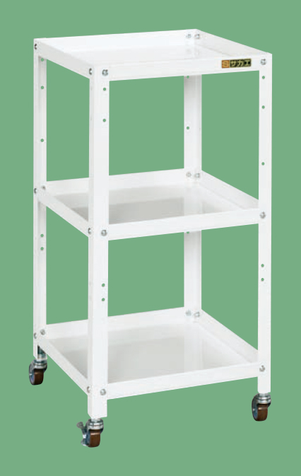 スペシャルワゴン(パールホワイト) SPZ-03W W400×D400×H810 均等耐荷重100kg